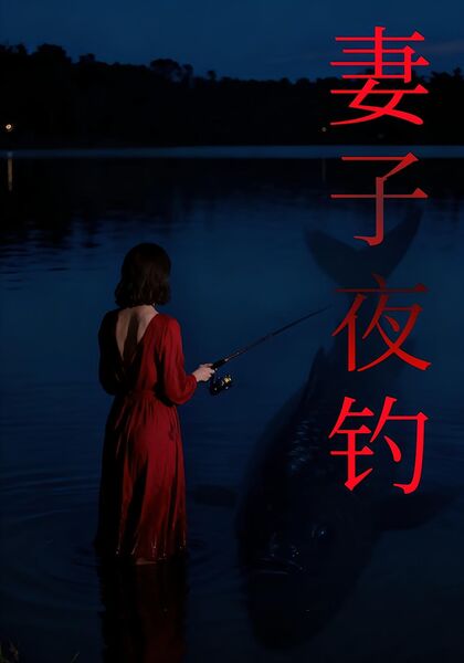 妻子夜钓
