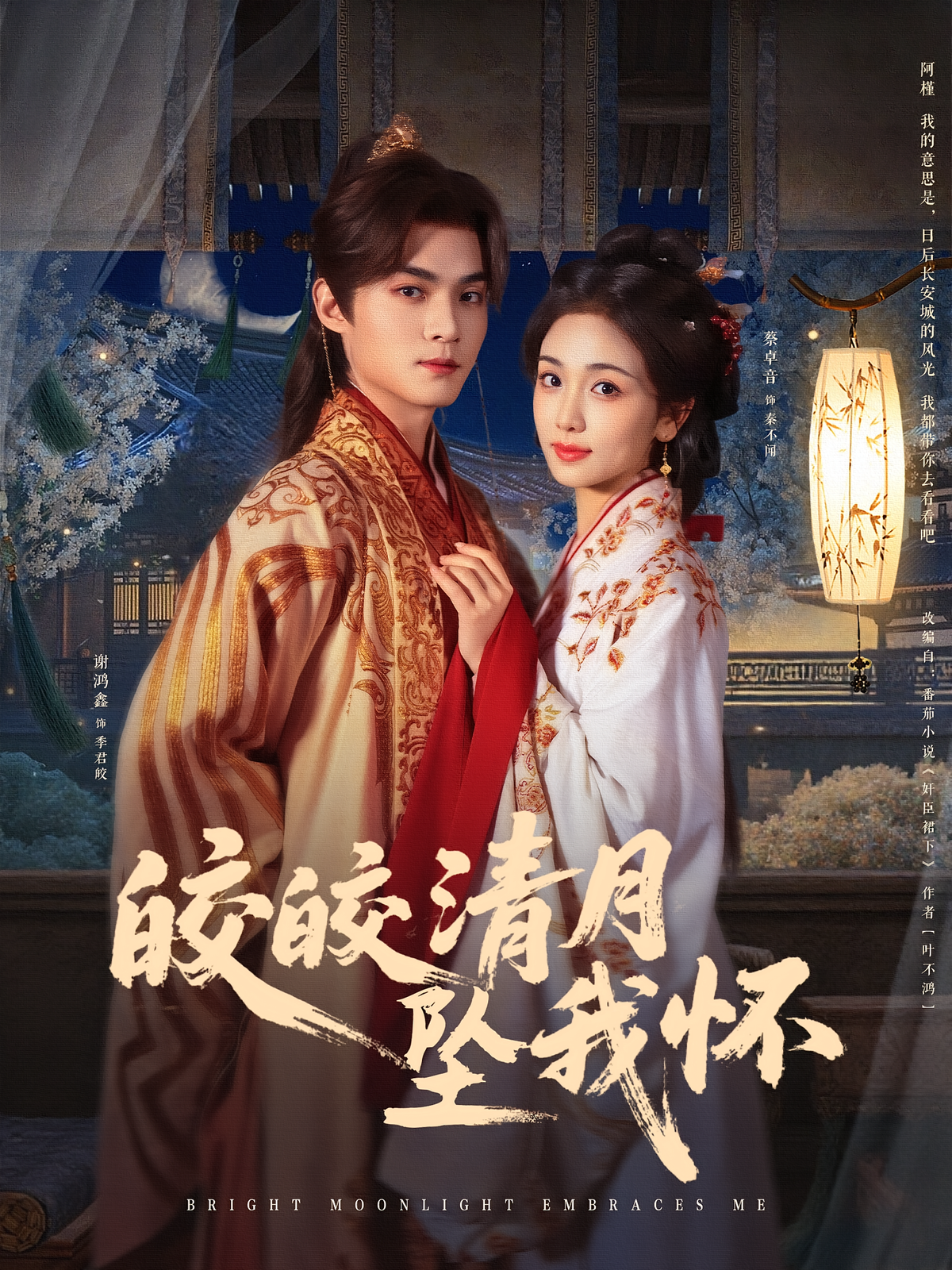 皎皎清月坠我怀