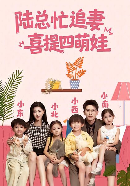 陆总忙追妻，喜提四萌娃