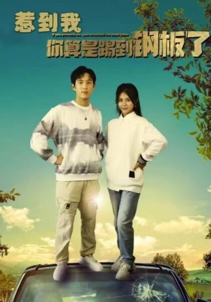 惹到我你算是踢到钢板了